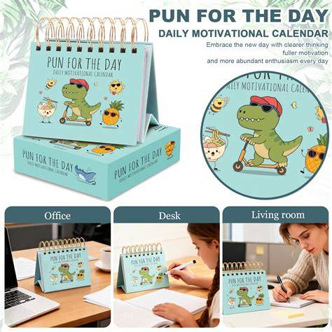 funny desk calendar