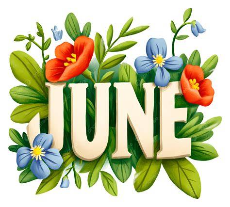 june calendar clipart