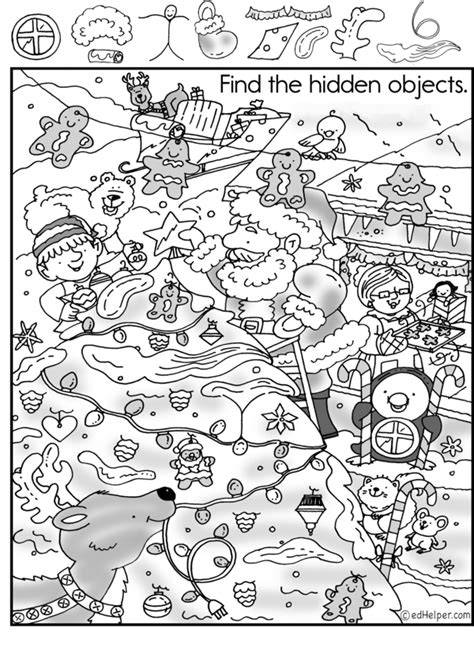 Hidden Object Activity Sheets