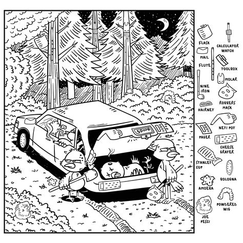 Hidden Objects Printable