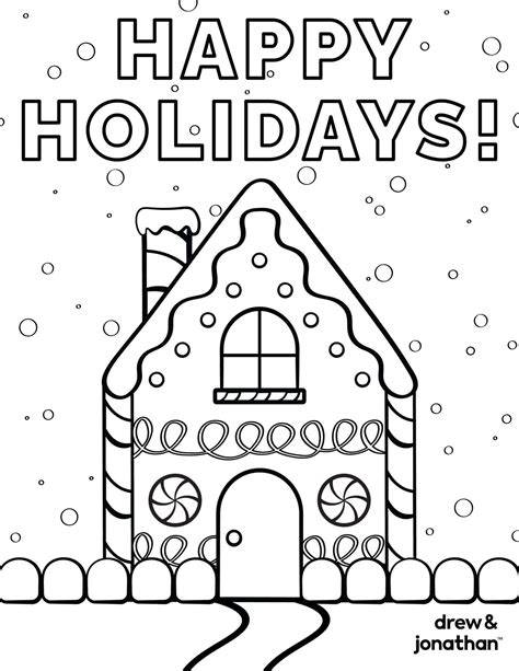 Holiday Coloring Book