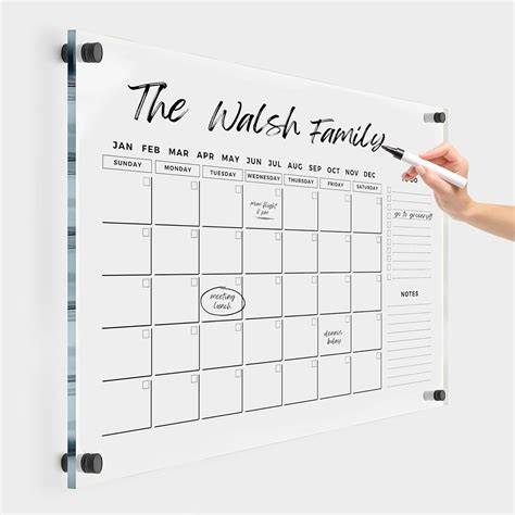 Home Wall Calendar