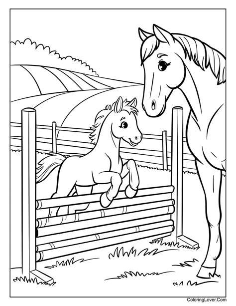 Horse Coloring Books Printable