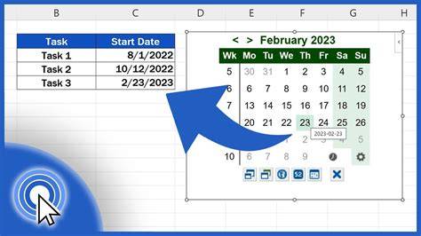 How To Add Calendar To Excel