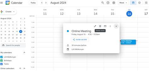 How To Delete Google Calendar Event