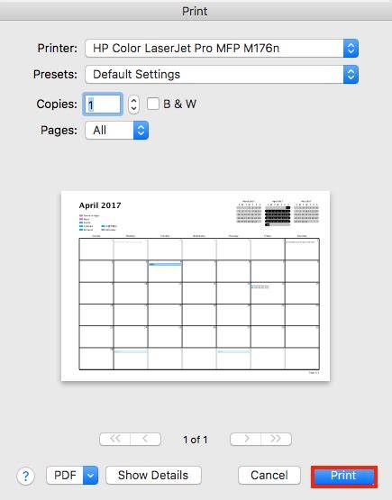 How To Print Ipad Calendar