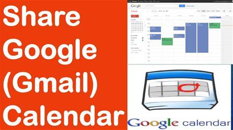 How To Share A Gmail Calendar