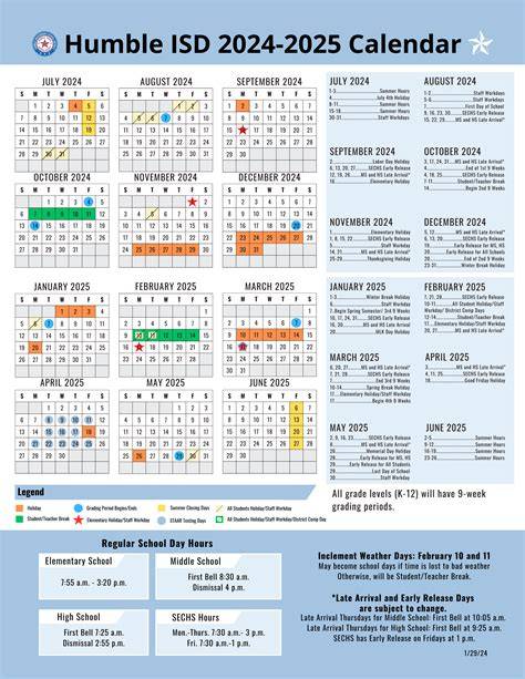 Humble Isd Calendar 23 24