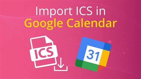 Ics File For Google Calendar