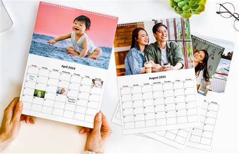 calendar with pictures