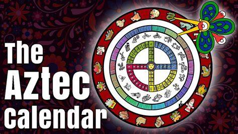 colorful aztec calendar