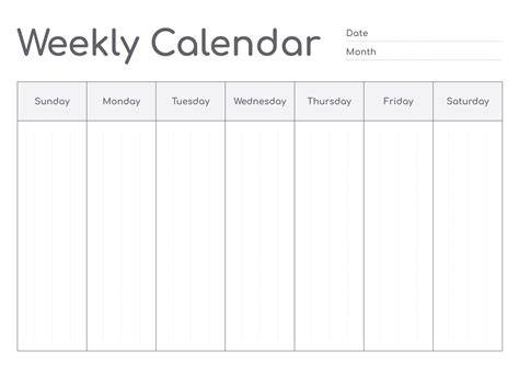 google docs calendar template