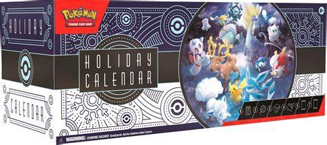 pokemon trading card game holiday calendar
