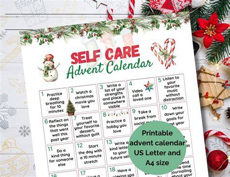 self care advent calendar