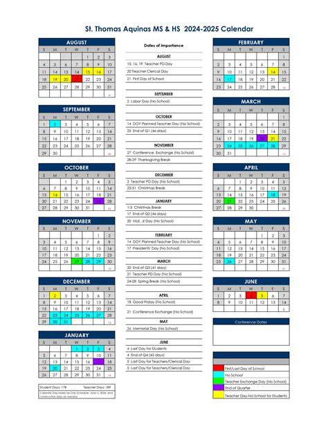 st thomas university calendar