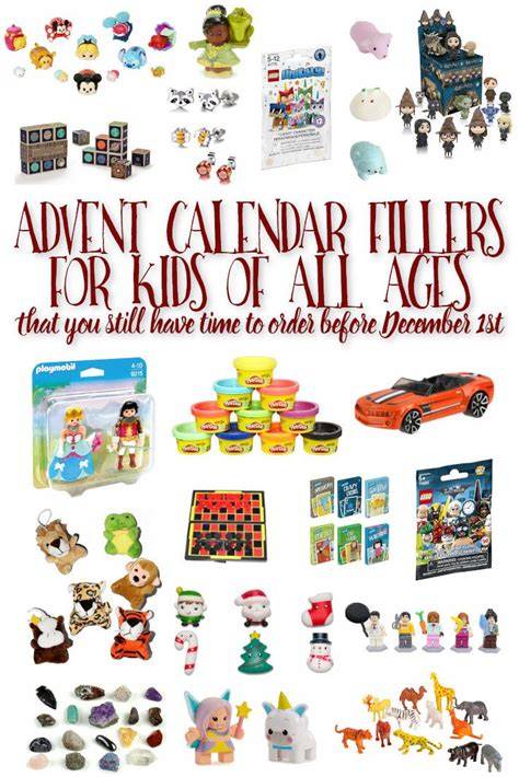 Ideas To Fill An Advent Calendar