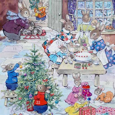 bunny advent calendar