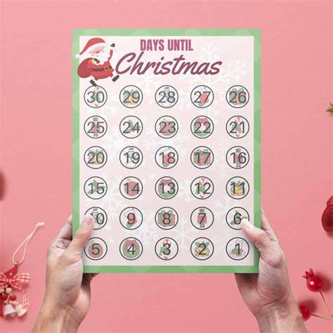 christmas calendar countdown