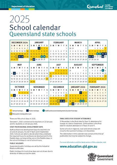 department of education calendar