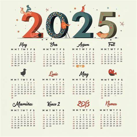 picture calendar 2025