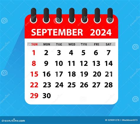 september 2024 calendar