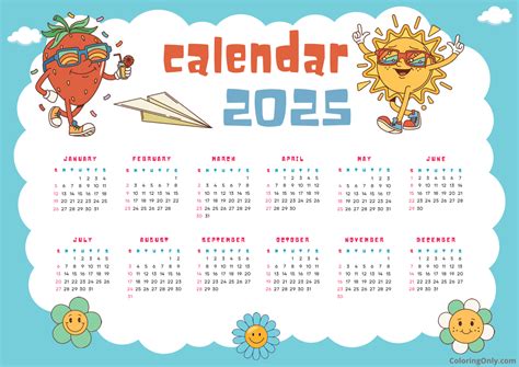2025 calendar book