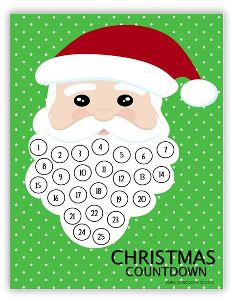 christmas countdown calendar