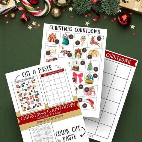 countdown to christmas calendar