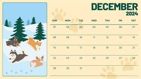 december 2024 calendar