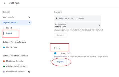 Importing Google Calendar To Outlook