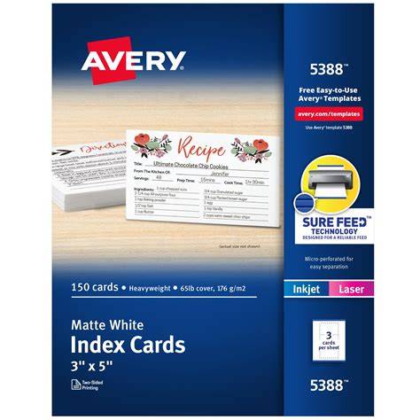 Index Cards Printable