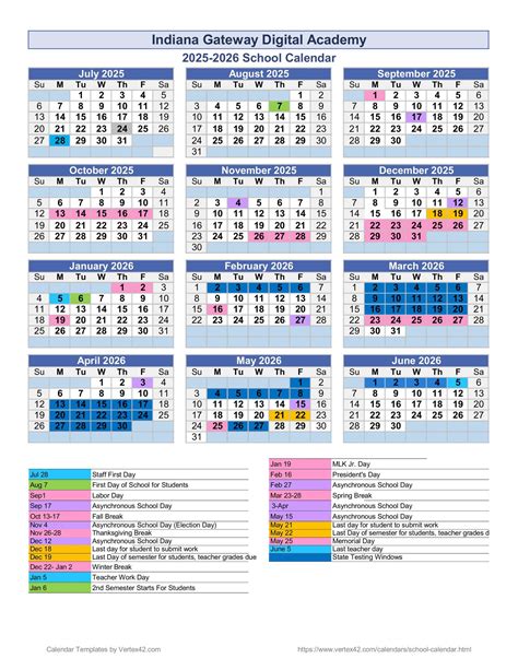 Indiana U Calendar