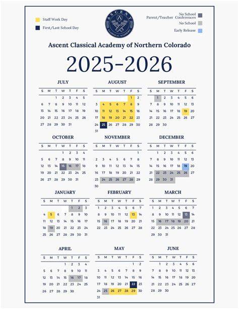 colorado college academic calendar