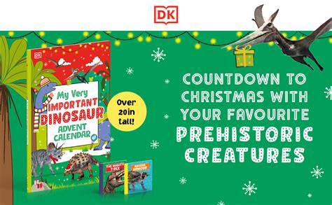dinosaur advent calendar