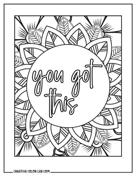 Inspirational Coloring Pages
