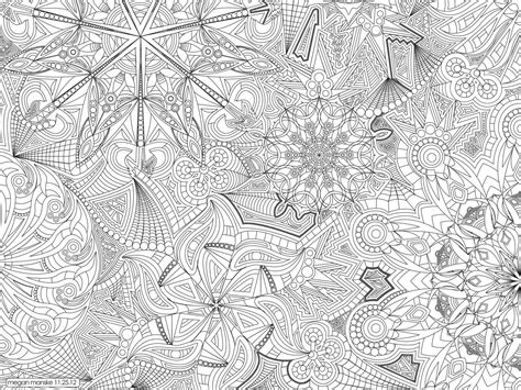 Intricate Coloring Designs