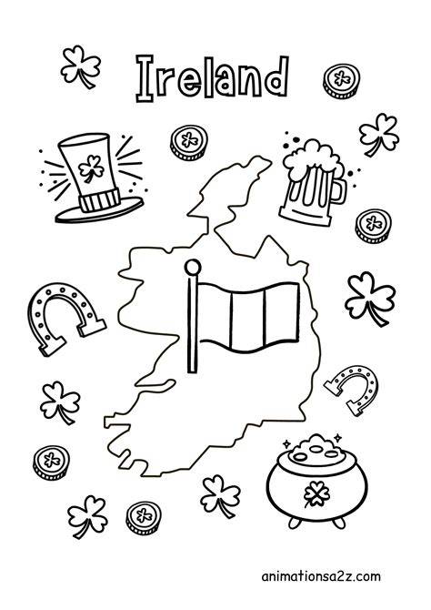 Irish Colouring Pages