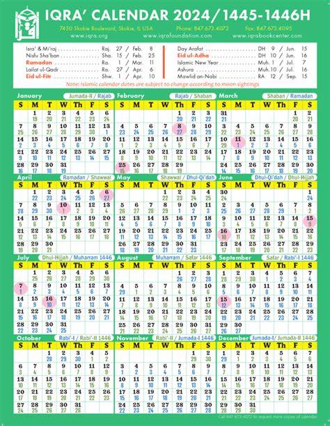 Islamic Calendar 2024 Ramadan