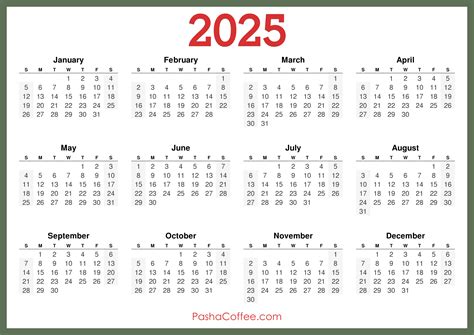 Isna Calendar 2025