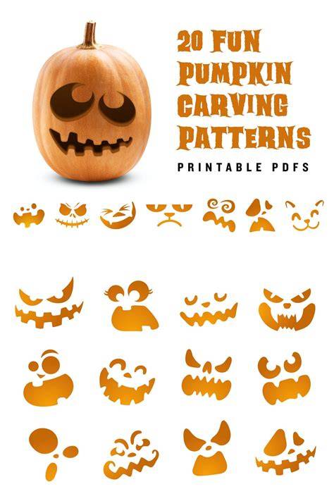 Jack O Lantern Patterns Free Printable
