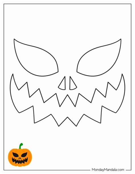 Jack O Lantern Template Printable