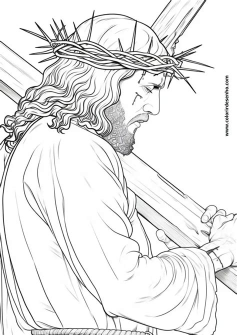 Jesus Christ Coloring Pages