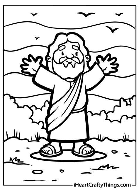 Jesus Coloring Sheets