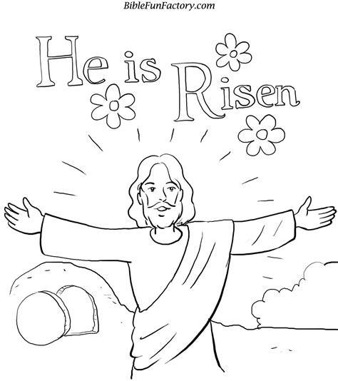 Jesus Easter Coloring Pages