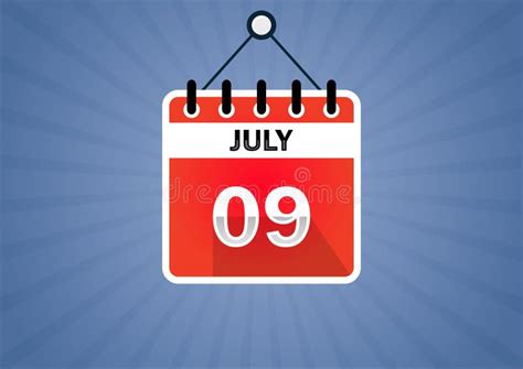 July 09 Calendar