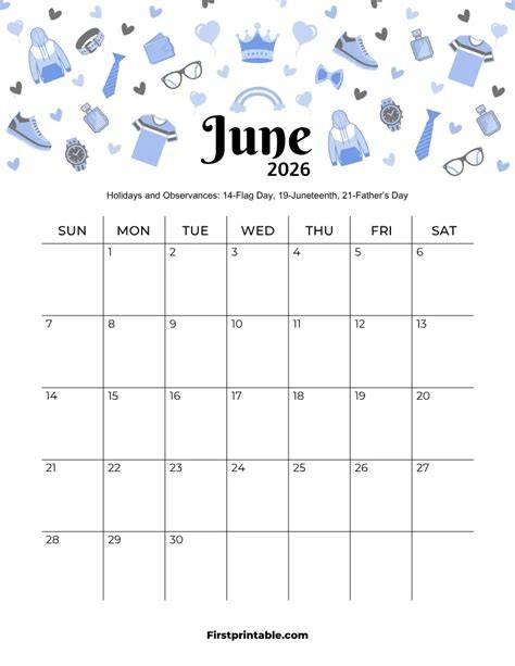 June 07 Calendar