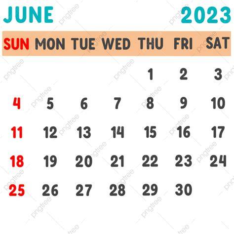 June Calendar Pic