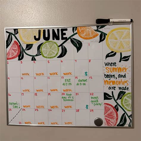 June Calendar Picture Ideas