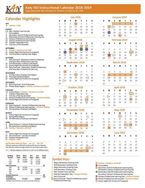 Katy Isd 24 25 Calendar