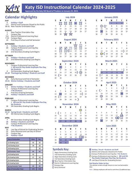 Katy Isd Calendar 2024